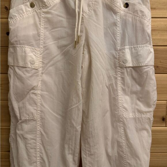 Athleta Alicia Keys Size 8 Keys High Waist Nylon Utility Jogger Cargo Pants - Picture 7 of 14